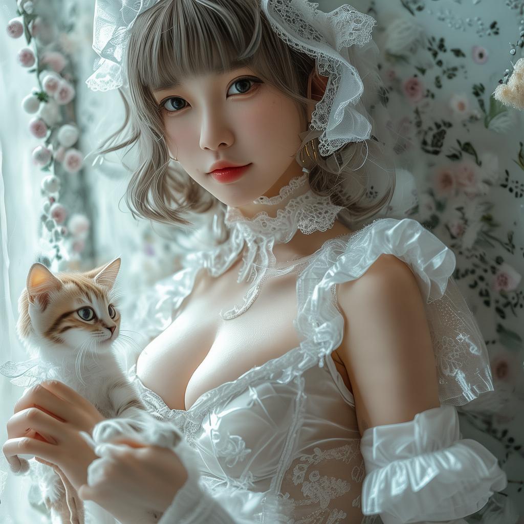 日奈娇透明女仆装写真图片：喵星人的致命诱惑-YYvideo